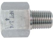 ASOH/ステンレス製 変換内外ソケット 外PT1/4×内NPT1/4/NF-8322