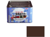 アサヒペン/水性多用途カラー 5L こげ茶