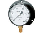 右下/一般圧力計(B枠立型・φ100) 圧力レンジ0.0~0.10MPa/G421-211-V-0.1MP