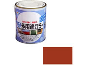 アサヒペン/水性多用途カラー 1.6L 赤さび