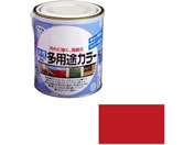 アサヒペン/水性多用途カラー 1.6L 赤