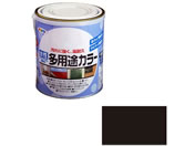 アサヒペン/水性多用途カラー 1.6L 黒