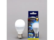 アイリスオーヤマ LED電球 E17 広配光 60形相当 昼白色