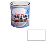 アサヒペン/水性多用途カラー 1.6L ツヤ消し白
