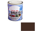アサヒペン/水性多用途カラー 1.6L こげ茶