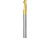 ナカニシ/チタンコート超硬カッター 球(オール超硬)刃径3.0mm刃長2.8mm/21201