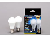 G)アイリスオーヤマ/LED電球 E17 広配光 25形相当 昼白色 2個