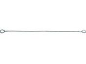 TRUSCO ワイヤロープスリング Eタイプ アルミロック 12mm×6m