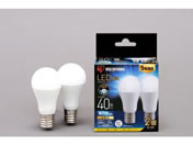 G)アイリスオーヤマ/LED電球 E17 広配光 40形相当 昼白色 2個