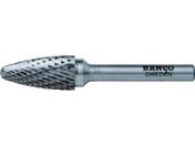 バーコ/トンガリ形超硬ロータリーバーダブルカット 刃径10mm/BAHF1020M06X