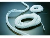 TRUSCO/スパイラルチューブ 10m 結束径Φ3.2~25.0 白/TSP4W