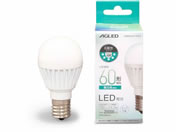 G)アイリスオーヤマ/LED電球 E17 広配光 60形相当 昼白色2万h