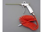 エスコ/エアーブローガン ウレタンホース付 2.0mm穴×150mm