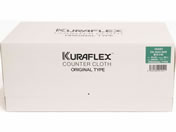 オザックス/カウンタークロス 小判 ボックスタイプ 厚手 グリーン 60枚 6箱