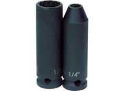 WILLIAMS/3/8ドライブ ディープソケット 12角 12mm インパクト/JHW35412