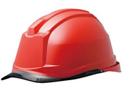 ヘルメットキャップ型クリアバイザー SC-19PCLRA3α レッド×スモーク