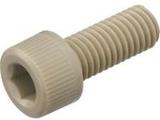 TRUSCO/ポリエーテルエーテルケトン 六角穴付ボルト M6×10 50本入/BPEEK-CBM6X10