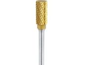 ナカニシ/チタンコート超硬カッター 円筒(ロー付) 刃径6.3mm 刃長13mm/21213