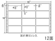 G)NANA/ナナフォーム 15×10インチ 12面/M15M