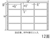 G)NANA/ナナフォーム 15×10インチ 12面/R15C