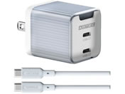 AhebN PDΉ AC[d GaN USB TypeC 2|[g P[ut