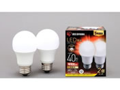 G)アイリスオーヤマ/LED電球 E26 広配光 40形相当 電球色 2個