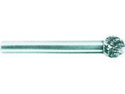 スーパー/スーパー超硬バー ロングシャンク径6mm(球型)ダブルカット 刃径:9.5/SB8C05L