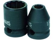 WILLIAMS/3/8ドライブ ソケット 12角 7mm インパクト/JHW36607