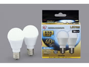 G)アイリスオーヤマ/LED電球 E17 全方向 40形相当 昼白色 2個