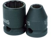 WILLIAMS/3/8ドライブ ソケット 12角 18mm インパクト/JHW36618