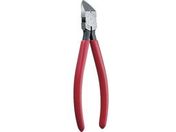 KEIBA/プラスチック用ニッパー 45度タイプ(刃先:フラット)175/PL-757