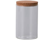 NC/Glass Cylinder with Cork 9.516H CLEAR