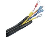 パンドウイット/コルゲートチューブ ポリエチレン スリット付き 黒 内径47mm 3.04m/CLT188F-X20