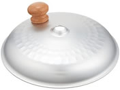 谷口金属/和の職人 銀波親子鍋用蓋 16cm/237131