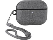 エレコム/AirPodsPro3 ケース 耐衝撃 紐付 グレー/AVA-AP07CCGY