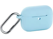 エレコム/AirPodsPro3 ケース 耐衝撃 シリコン 青/AVA-AP07SCBU