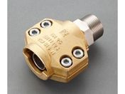エスコ/セーフティーホースクランプ スチーム・温水用 13mm用 雄ねじ