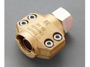 エスコ/セーフティーホースクランプ スチーム・温水用 38mm用 雌ねじ