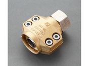 エスコ/セーフティーホースクランプ スチーム・温水用 13mm用 雌ねじ