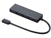 エレコム USB3.1ハブ Type-C接続 4ポート 15cm U3HC-A429BBK