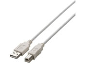 エレコム/USB2.0ケーブル A-Bタイプ 3m ホワイト/U2C-BN30WH