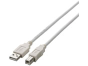エレコム/USB2.0ケーブル A-Bタイプ 5m ホワイト/U2C-BN50WH