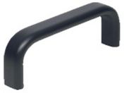 Rohde/ラウンドアルミハンドル 120×45 ブラック/RD2-120B