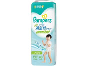 P&G/パンパース 通気性プラス パンツ ビッグ40枚 12-22kg