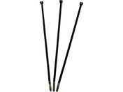 パンドウイット/ステンレス爪ロック式ナイロン結束バンド 耐候性黒 幅7.0mm 長さ378mm 50本入り BT4LH-LJ0/BT4LH-LJ0