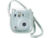 �G���R��/�`�F�L�P�[�X instax mini12�p �N���A �O���[��/IC-CCM12GN