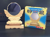 静岡木工/神棚用 神具 神鏡 2寸