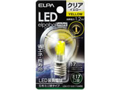 朝日電器 LED電球S形 E17黄色 LDA1CY-G-E17-G459