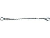 TRUSCO/Wスリング Eタイプ 両端シンブル入り 6mm×3m/GRE-6S3