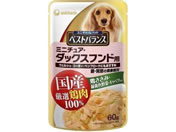ユニ・チャーム/ベストバランス 国産パウチM ダックス 60g